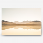 Salt Flats Photography Yellow Mountain Range