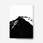 Unframed black and white Landscape photograph