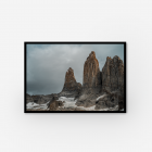 Torres del Paine Mountain Towers Photo Print