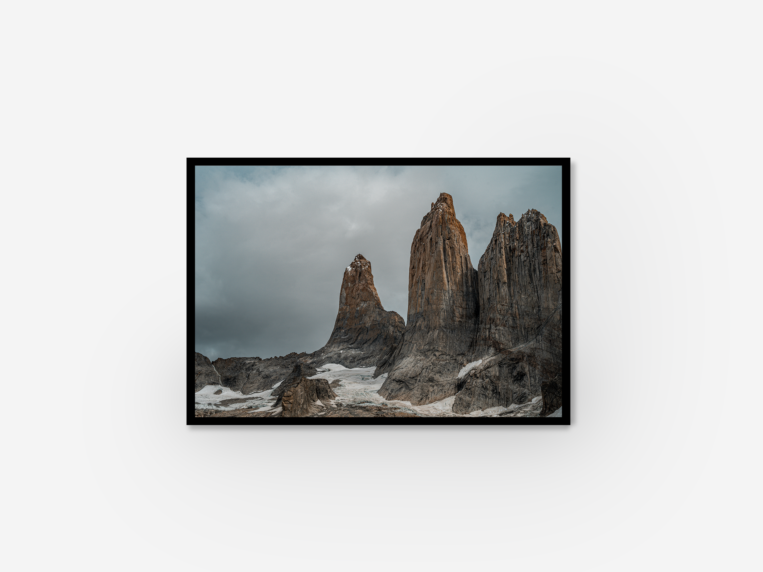 Torres del Paine Mountain Towers Photo Print