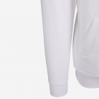 White hoodie sleeve