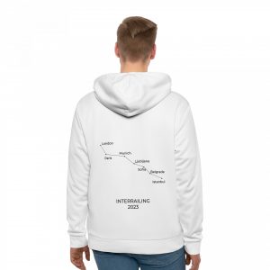interrailing hoodie europe