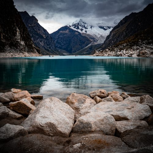 laguna paron lake in peru