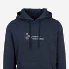 travel yes please funny wanderlust hoodie navy