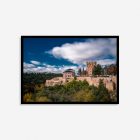 segovia disney castle autumn wall art