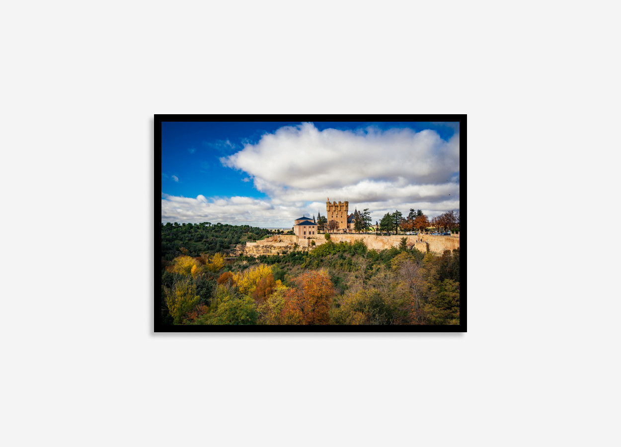 autumn in spain wall art