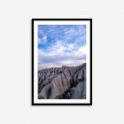 wall art of turkey's rock formations