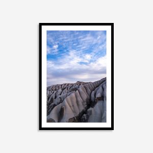 wall art of turkey's rock formations