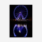 Ferris wheel in Gdansk, Poland, located on Ołowianka Island, providing scenic views of the historic Old Town and Motlawa River below.