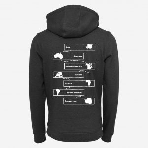 visited seven continents hoodie
