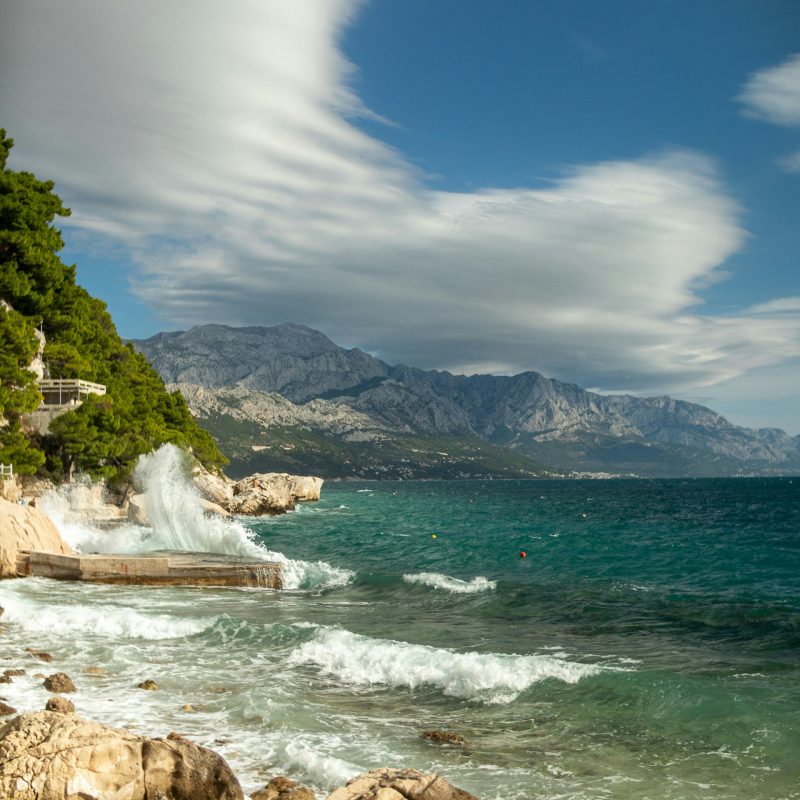 zadar sea and mountaing hiking
