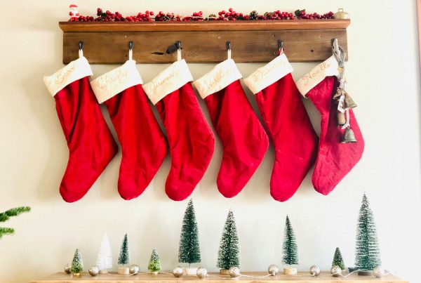 Christmas stocking gifts and presents