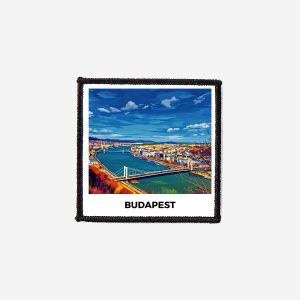 budapest bridge iron on sew on patch