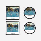 ha long bay vietnam iron on sew on patch