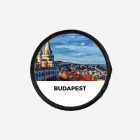 budapest hungary buda castle iron on patch