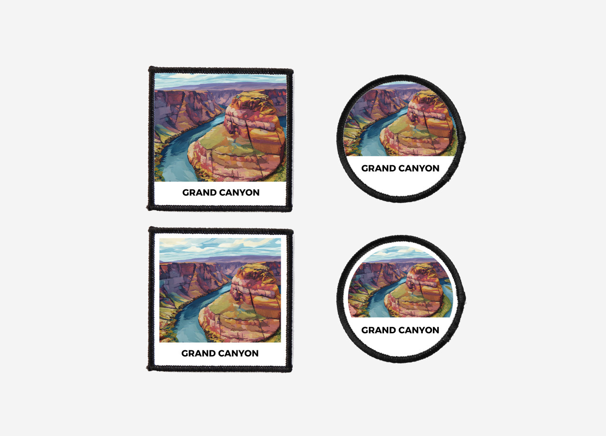 grand canyon iron on patch