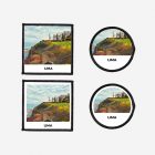 lima peru iron on patch