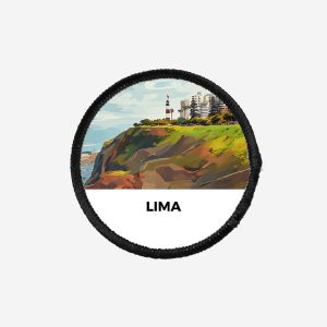 lima peru iron on patch