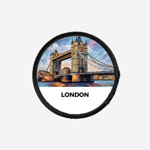 london bridge iron on patch