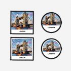 london bridge iron on patch