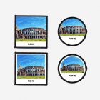 rome italy coloseum patch