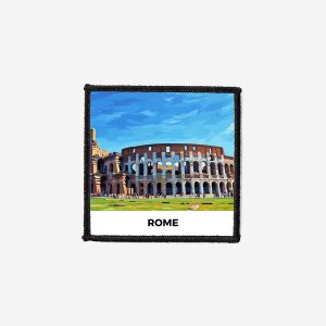 rome italy coloseum patch