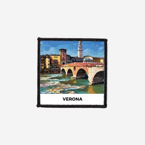 verona italy iron on patch