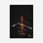 Tokyo tower reflection print