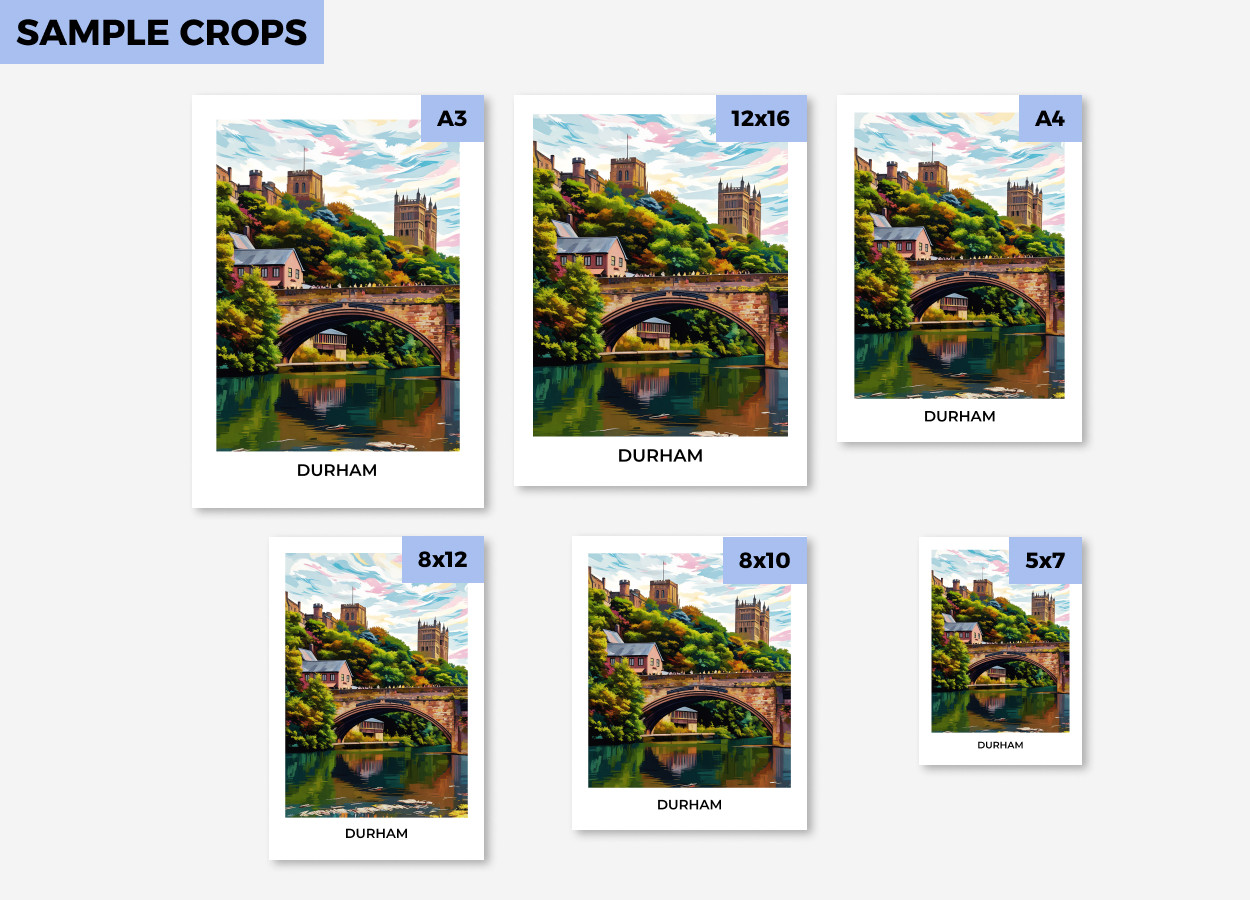 durham travel poster crops