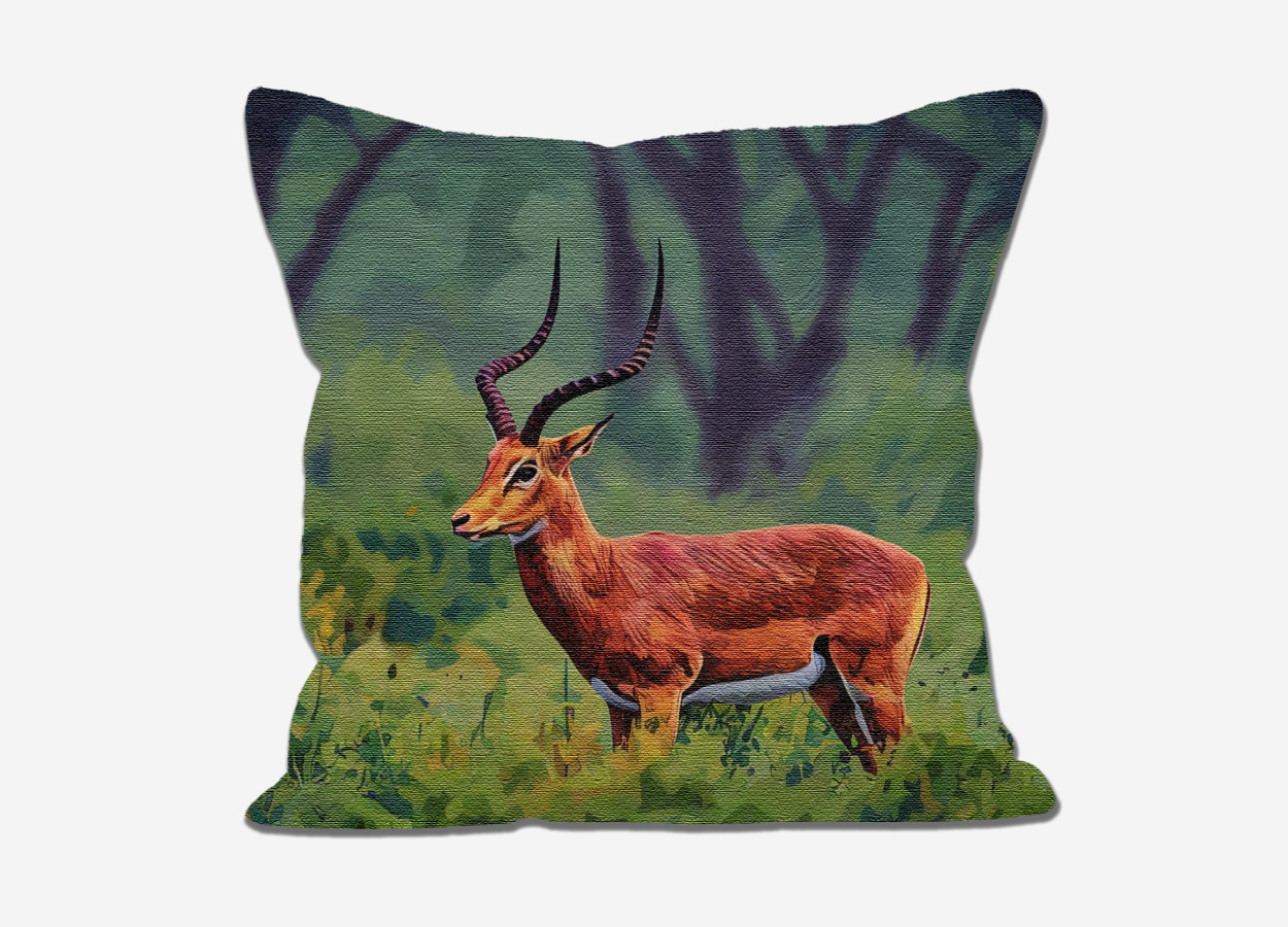 pillow side deer deer cushion