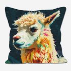 llama animal cushion