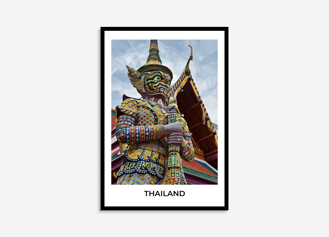 thailand travel poster thailand