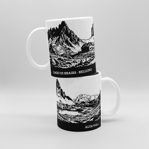 alta via 1 trek inspired mug