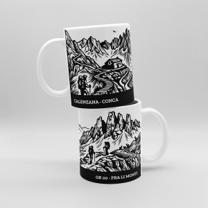 gr20 trek inspired mug