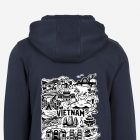 vietnam navy hoodie
