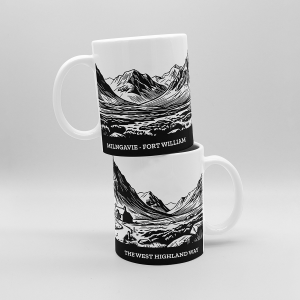 west highland way themed mug