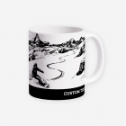 snowboarding custom mug